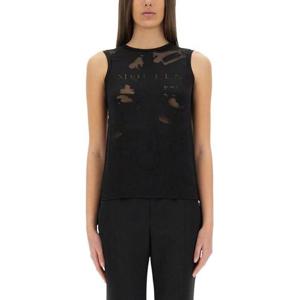 알렉산더 맥퀸 민소매 티셔츠 815574 QCAL01000 Black