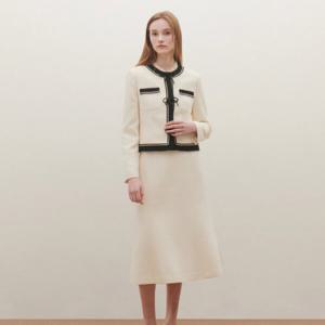 [샤틴]싱글 트위드 숏 자켓/S251M101_CC