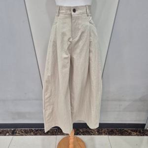 [나인스텝]포켓핀턱통바지 N25NP5106 BE_YS