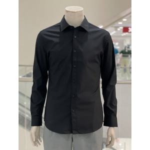 [바쏘옴므]WSY5TD04B 블랙 구김없는 베이직 스판 셔츠_CA