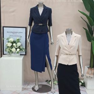 [미니멈]MD 5부 페플럼 자켓  MD MMYBAWJ5210 M_CJ