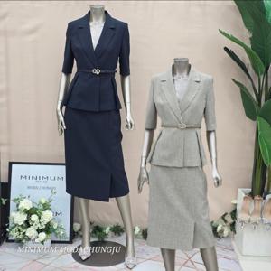 [미니멈]MD 자켓 스커트 셋트 MD MMZBGWJ3980 MZBGWS3980 M_CJ