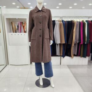 [조이너스]여성 코트 23신상 A라인 캐시미어 모직 핸드메이드 롱