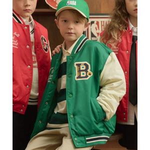 [엔비에이키즈(아동)]BOS 패딩 바시티 점퍼 (K233JP120P)