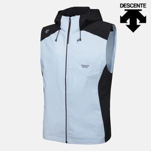 [데상트]데상트 아이스 경량 후드형 우븐 베스트 SP321TVE71SKY0