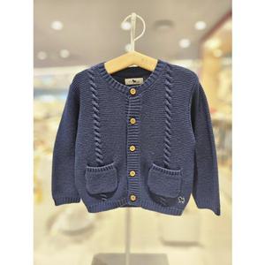 블루독베이비[hu]25.FW가을겨울신상 NY)클래식니트가디건B 45A13-200-02 유아가디건 기본가디건