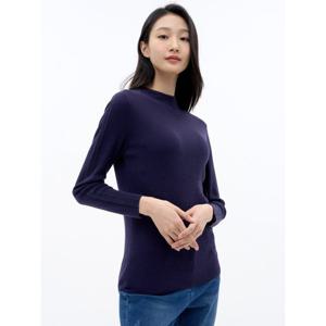 [지센][지센] 스카시 골지 하프넥 니트 LFKTN102_NA