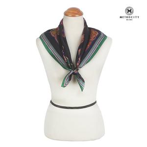 [메트로시티] 타이포메트 미니 실크스카프 MSFD-1008