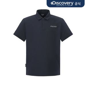 남성 시어서커 우븐 카라티 (D/NAVY)  DMTS81053-NYD