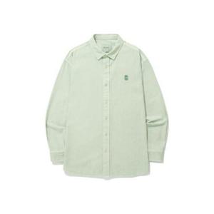 [커버낫]커버낫긴팔티 CQK CO2401SH01-GN 피그먼트 옥스포드 셔