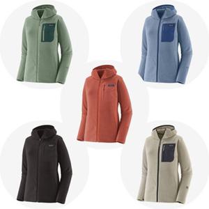 [파타고니아코리아] 40261Q7 여성 우먼즈 R1 에어 풀집 후디 재킷 알원 R1 Air Full-Zip Hoody PG