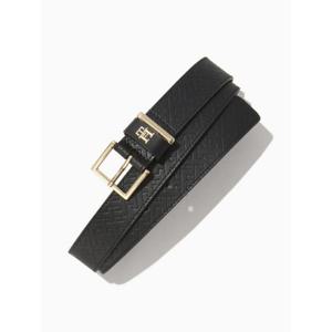 타미힐피거 헤리티지 모노그램 버클 벨트 BB T22E7ABE052WT1 BDS