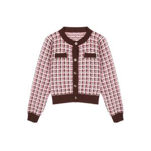 [레코브](레코브) 크롭 트위드 패턴 가디건(LC31CYKC529X)