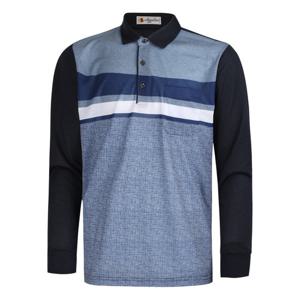 [파파브로]남성 배색 스트라이프 카라 간절기 티셔츠 NA-KAA-32