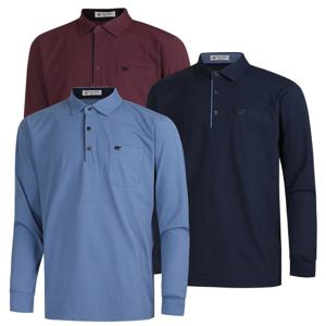 [파파브로]남성 데일리 쓰리 버튼 로고 폴로셔츠 NA-KAA-151,2,3