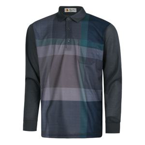 [파파브로]남성 체크 패턴 포켓 카라티 NA-KAA-100