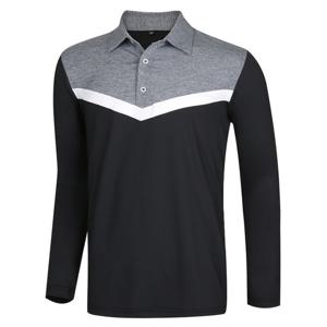 [파파브로]남성 간절기 카라 경량 긴팔 티셔츠 NE-KAA-709,0