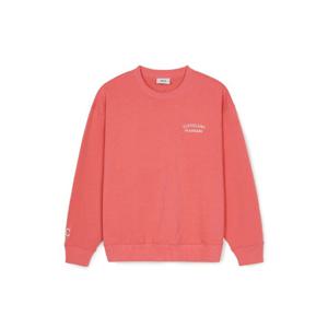 MLB긴팔티 GQC 3AMTB0844-45PKS 베이직 스몰 레터링 오버핏 맨투맨 클리블랜드 가디언스