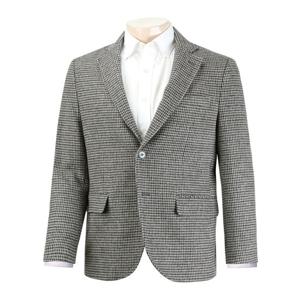 [파파브로]남성 체크 뒷절개 콤비 자켓 NE-COA-2063,4