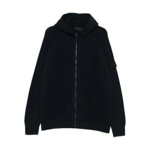 스톤 아일랜드 후드 티셔츠 155100077 S00FF V0020 BLACK