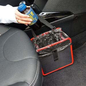 차량용 휴지통 자동차 쓰레기통 포켓 접이형 용품