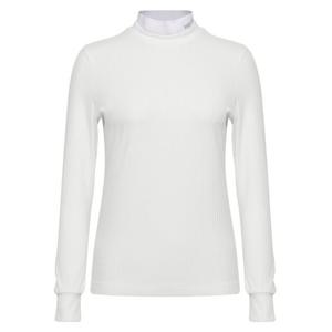 [와이드앵글]여성 CO 이중에리 터틀 티셔츠 WWU25271W3