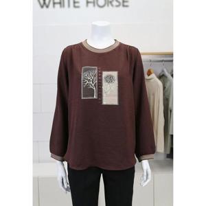 화이트호스 세이브존02 나무나염 블라우스 A253208