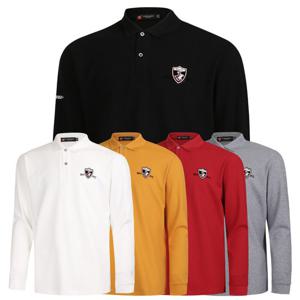 [파파브로]남성 소프트 자수와펜 스판 카라티 OTM-KAA-026