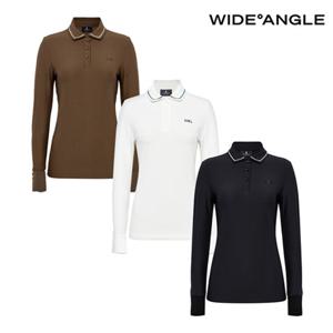 [와이드앵글] WWU25252 여성 CO 페미닌 폴로 티셔츠