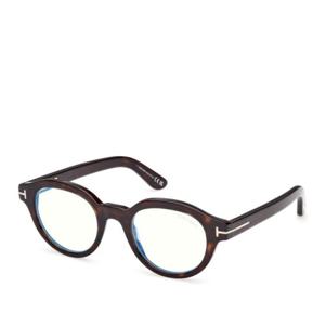 톰포드 라운드 토르토이즈쉘 풀 림 안경 FT6037 B 49052 052 49