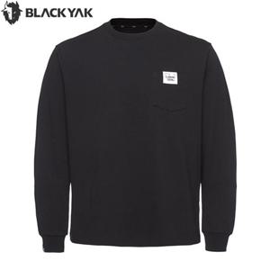 블랙야크 남여공용 볼더링 긴팔티셔츠 클라이밍 홀릭 라운드 긴팔티3 1BYRTFU902BK