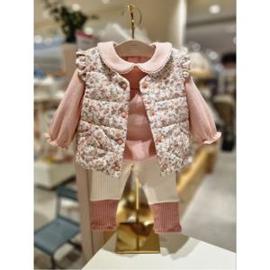 (밍크뮤10) 25FW 신상(PK)가든플라워베스트SET상하복 HK (35C1361102)