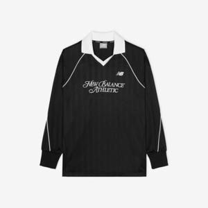 뉴발란스 W 트랙 풋볼 자가드 긴팔티 B1 NBNDF3W822 19 30