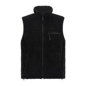 그라미치 리버시블 셰르파 플리스 베스트 G5FUJ015 CHARCOALBLA