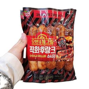 동원 오븐_통그릴 직화후랑크 250g x 2 x 1개 48210