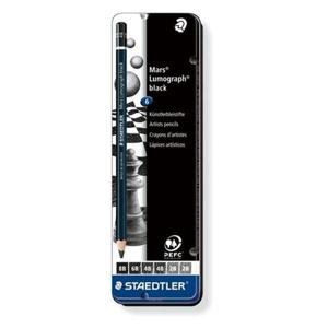 100B 아티스트 연필 6본세트 STAEDTLER