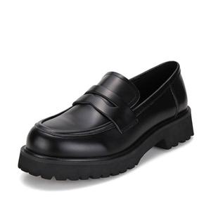 [BABARA] 바바라 소가죽 로퍼 블랙 BBG136