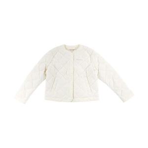 디스커버리 여성 벨라 튜브 구스다운 경량 숏패딩 DWDJ91036-IVS