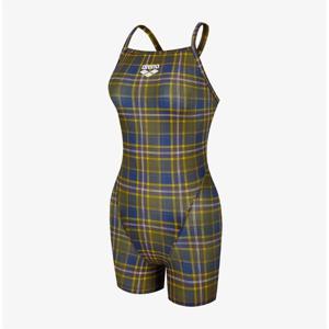 컨트리 체크 2부 반신 싱글 수퍼플라이백 A5FL1LH05YEL