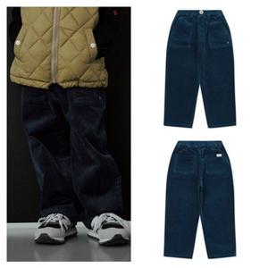 빈[BEEN]HP BZ61PT04TB 블루 코듀로이 일자 팬츠PG