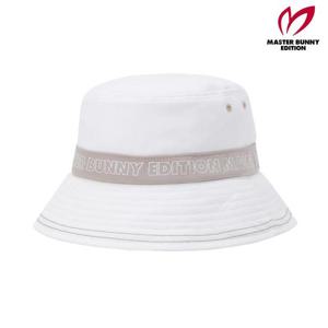 마스터바니  (421D3CP109) 여성 배색 로고 라인 스트링 버킷햇