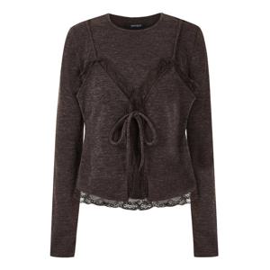 FOCUS  레이스 배색 레이어드 니트 PBINF5F1KT2181