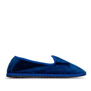 비비 베네치아 블루 벨벳 슬립온 로퍼 MPERFBL133VV03  BLUE