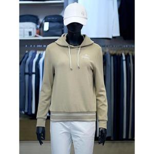 팜스프링스 세이브존03 팜스프링스 여성 골프 가을 로고 자수 후드 티셔츠 AGSTSL243215A