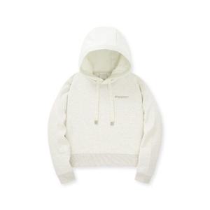 디스커버리후드티 TQT DWHD91046-IVM 여성 세미크롭 기모 후드티