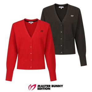[마스터바니에디션] (421E3SD210) 여성 심볼 자수 스냅 니트 가디건