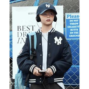 MLB키즈 스트릿 바시티 패딩 야구점퍼 (7AJPV0154NYD)