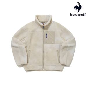 [르꼬끄] 남녀공용 플리스 루즈핏 자켓 QQ423LJKO1_IVY