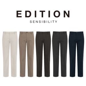 [에디션앤드지]25 FW 남자추동바지 도비조직 윈터 치노 팬츠 5종 1택 NEF4PP1621 DR4488