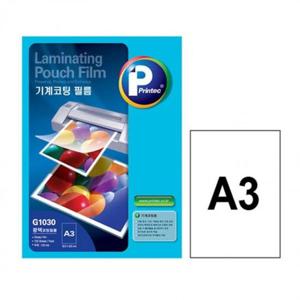 G1030-20 인기 프린텍 기계코팅 필름 감성 A3 100MIC